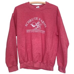 Pop culture Sweatshirt Shrute Beet Farm The Office Men's Size MEDIUM